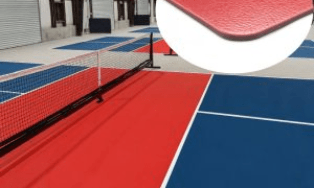 Báo giá thi công sân pickleball bằng thảm pvc