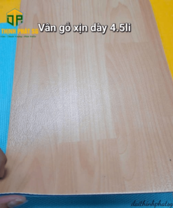 Thảm cầu lông PVC vân gỗ