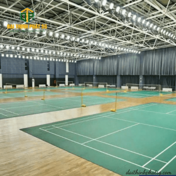 Thảm cầu lông PVC vân cát - Hình ảnh 3